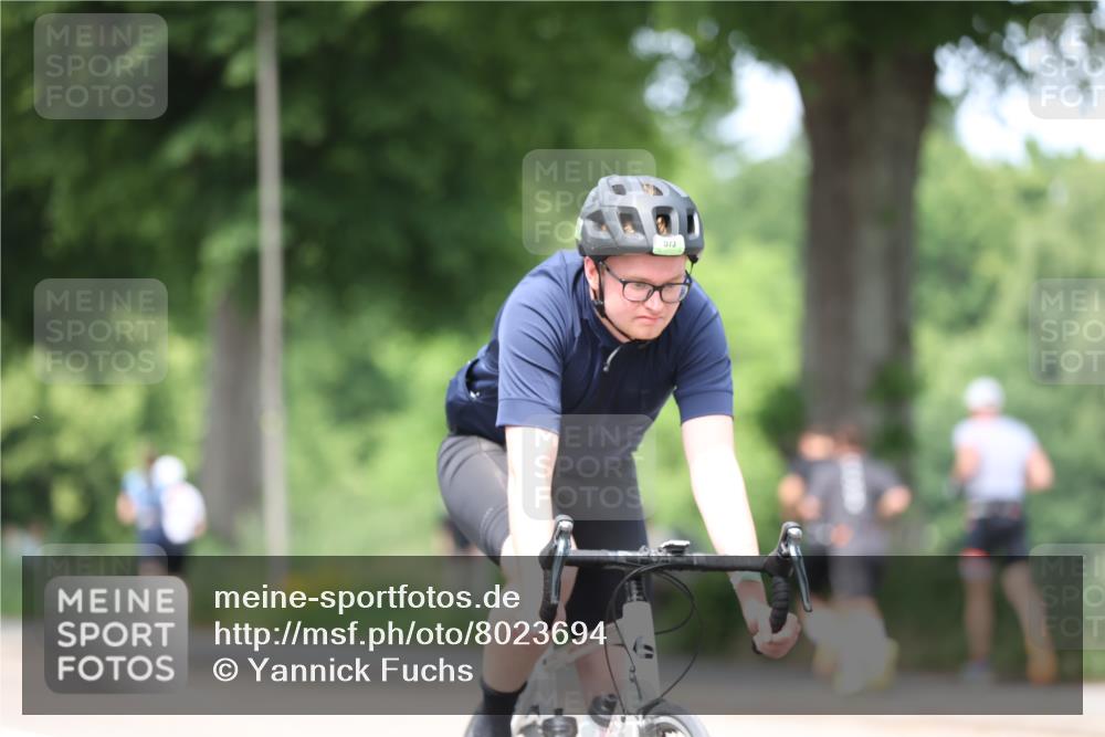15.06.2025 - 7 Türme Triathlon Yannick Fuchs http://msf.ph/oto/8023694 15.06.2025 13:36:22 Radfahren 503 meine-sportfotos.de