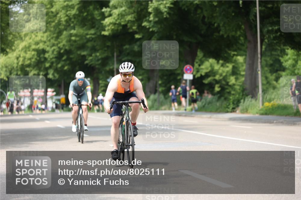 15.06.2025 - 7 Türme Triathlon Yannick Fuchs http://msf.ph/oto/8025111 15.06.2025 13:39:03 Radfahren  meine-sportfotos.de