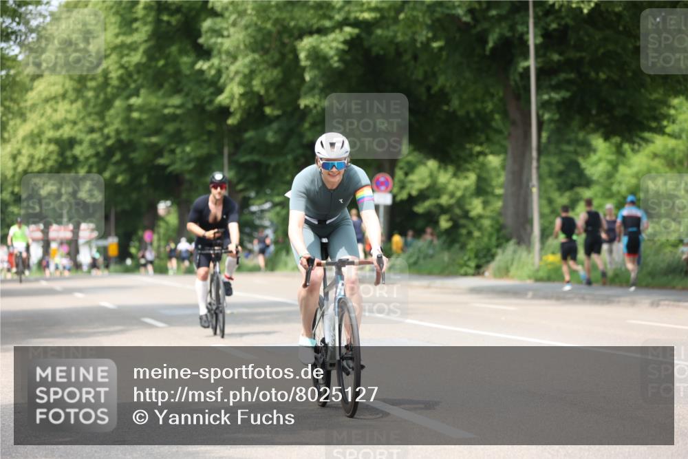 15.06.2025 - 7 Türme Triathlon Yannick Fuchs http://msf.ph/oto/8025127 15.06.2025 13:39:05 Radfahren  meine-sportfotos.de
