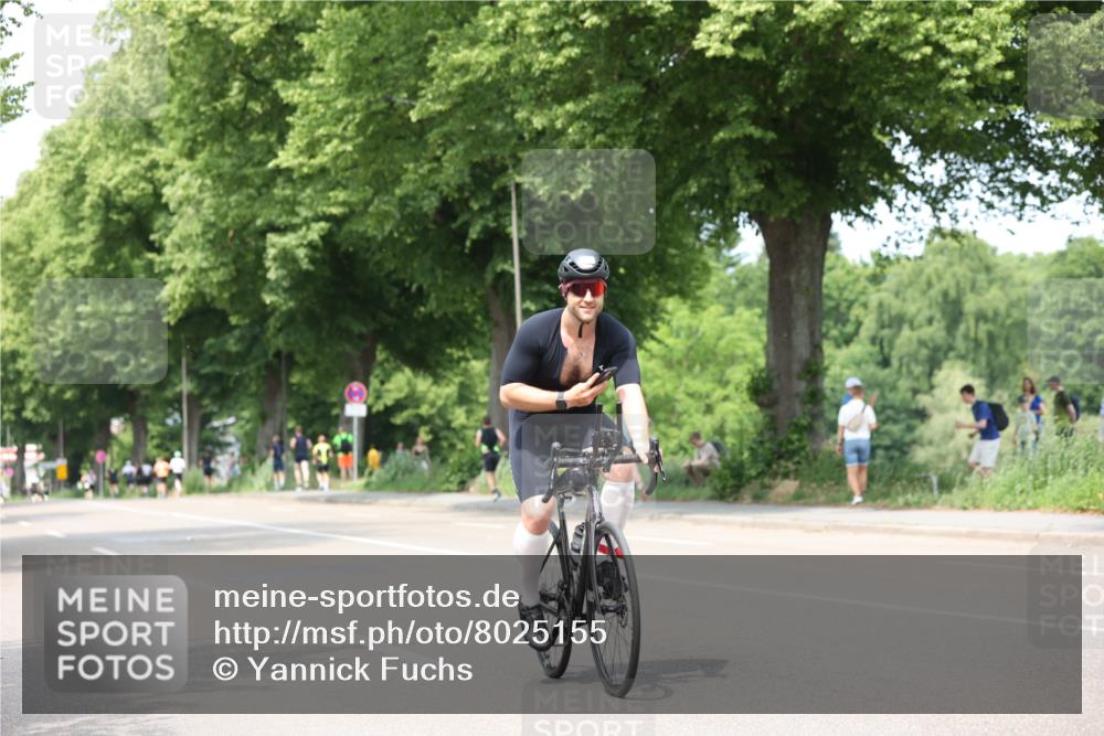 15.06.2025 - 7 Türme Triathlon Yannick Fuchs http://msf.ph/oto/8025155 15.06.2025 13:39:06 Radfahren  meine-sportfotos.de