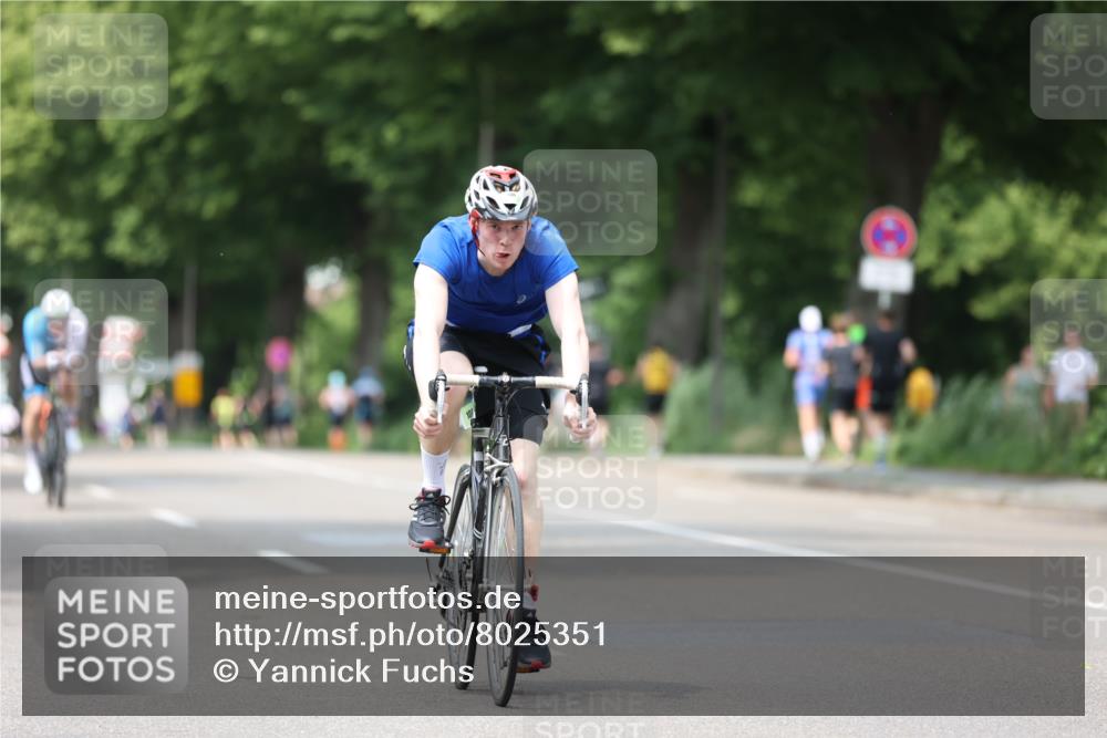15.06.2025 - 7 Türme Triathlon Yannick Fuchs http://msf.ph/oto/8025351 15.06.2025 13:39:35 Radfahren 1085, 1159 meine-sportfotos.de