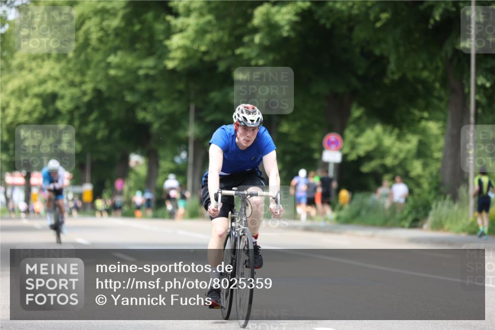 15.06.2025 - 7 Türme Triathlon Yannick Fuchs http://msf.ph/oto/8025359 15.06.2025 13:39:35 Radfahren 1085, 1159 meine-sportfotos.de