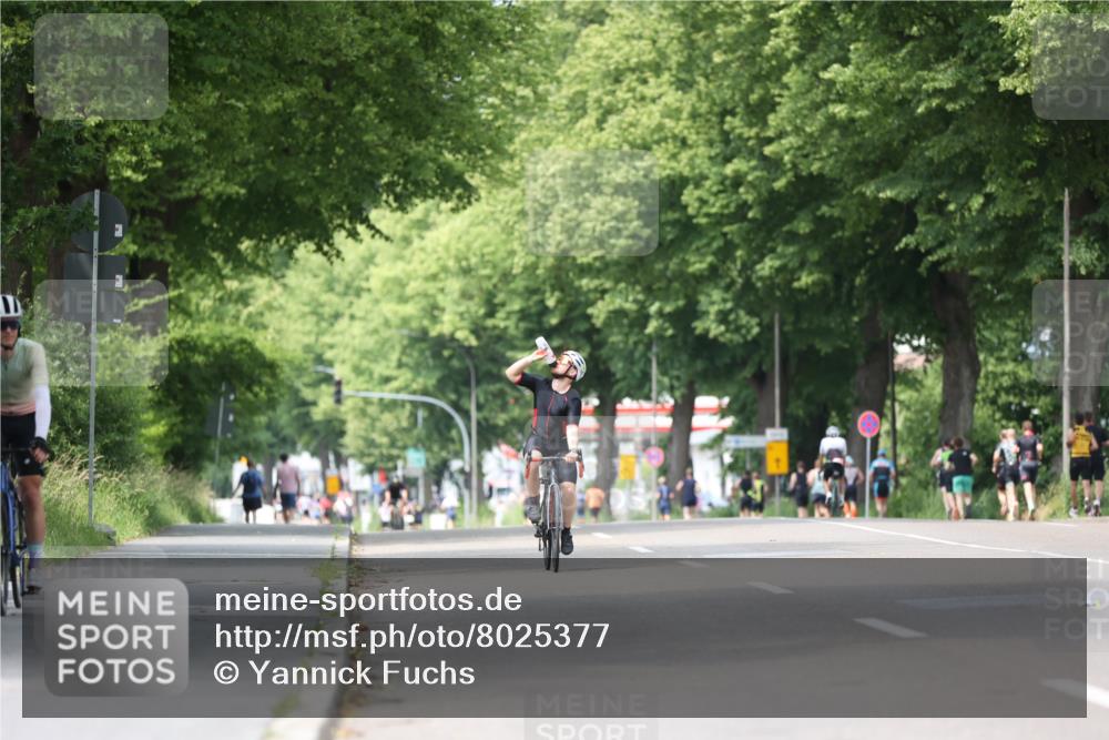 15.06.2025 - 7 Türme Triathlon Yannick Fuchs http://msf.ph/oto/8025377 15.06.2025 13:39:40 Radfahren 409, 1085 meine-sportfotos.de