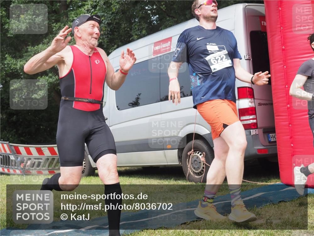 21.06.2025 - 27. Vierlanden-Triathlon KatJ http://msf.ph/oto/8036702 15.06.2025 11:25:51 Schwimmen  meine-sportfotos.de
