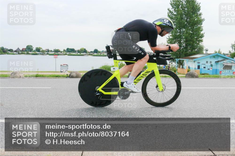 15.06.2025 - 27. Vierlanden-Triathlon H.Heesch http://msf.ph/oto/8037164 15.06.2025 10:50:18 Radfahren 50, 86 meine-sportfotos.de