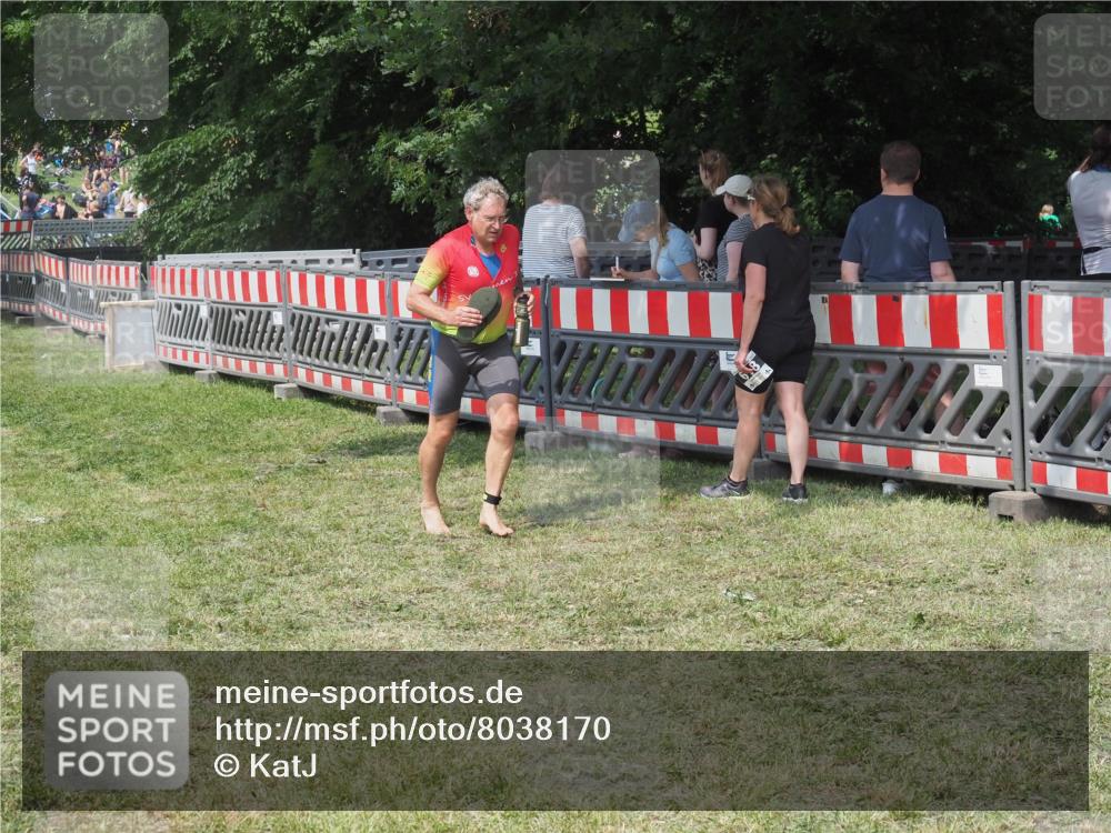 21.06.2025 - 27. Vierlanden-Triathlon KatJ http://msf.ph/oto/8038170 15.06.2025 11:32:05 Schwimmen  meine-sportfotos.de
