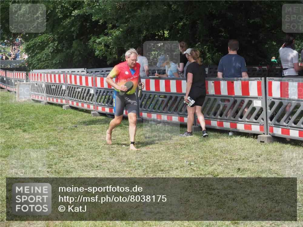 21.06.2025 - 27. Vierlanden-Triathlon KatJ http://msf.ph/oto/8038175 15.06.2025 11:32:05 Schwimmen  meine-sportfotos.de