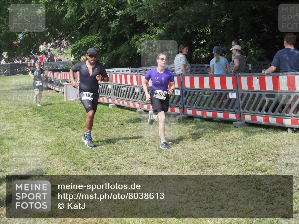 21.06.2025 - 27. Vierlanden-Triathlon KatJ http://msf.ph/oto/8038613 15.06.2025 11:33:10 Schwimmen  meine-sportfotos.de