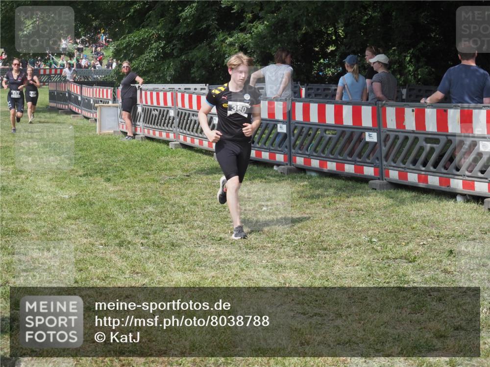 21.06.2025 - 27. Vierlanden-Triathlon KatJ http://msf.ph/oto/8038788 15.06.2025 11:34:01 Schwimmen  meine-sportfotos.de