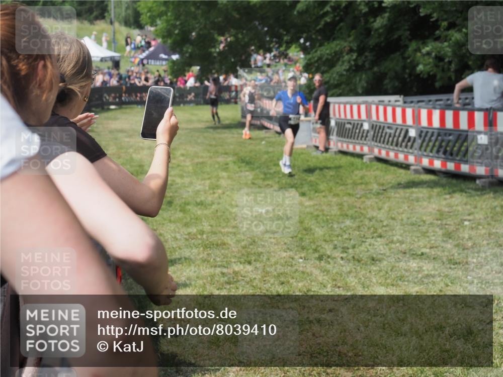 21.06.2025 - 27. Vierlanden-Triathlon KatJ http://msf.ph/oto/8039410 15.06.2025 11:35:59 Schwimmen  meine-sportfotos.de