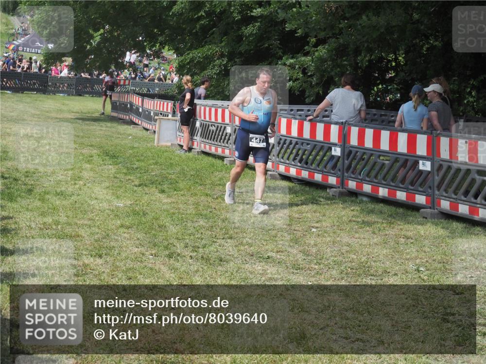 21.06.2025 - 27. Vierlanden-Triathlon KatJ http://msf.ph/oto/8039640 15.06.2025 11:36:38 Schwimmen  meine-sportfotos.de