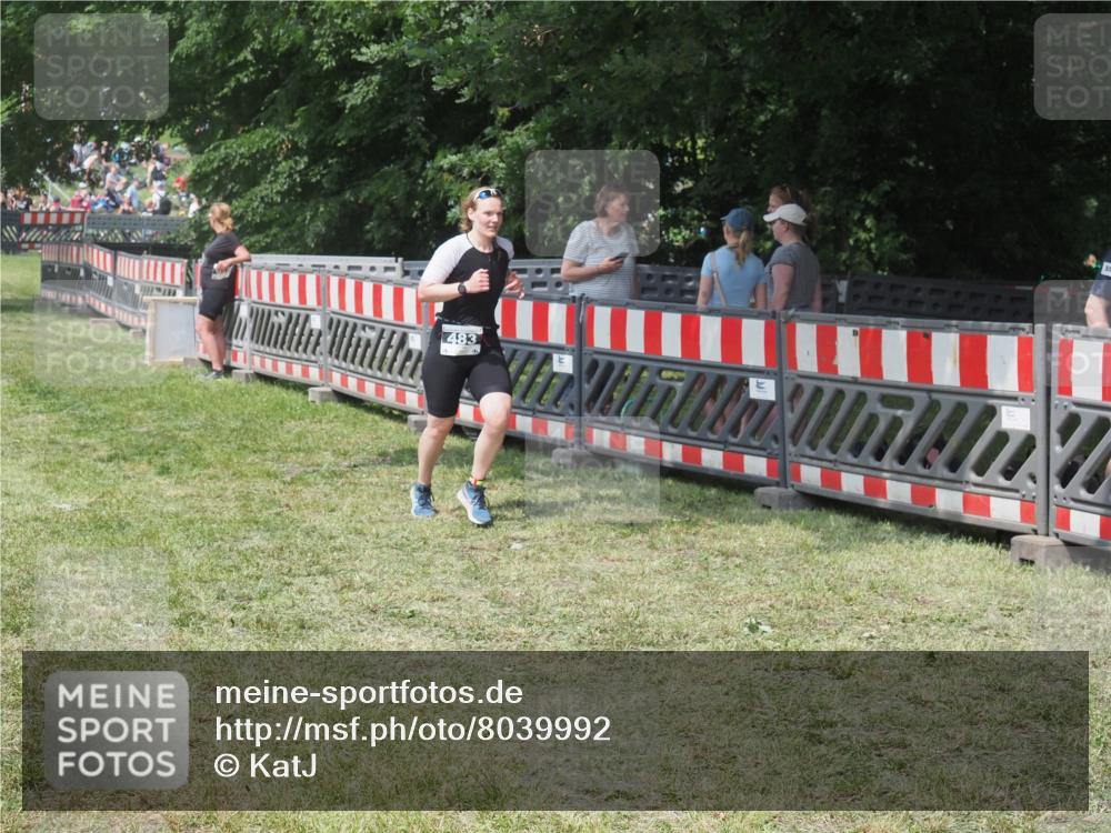 21.06.2025 - 27. Vierlanden-Triathlon KatJ http://msf.ph/oto/8039992 15.06.2025 11:37:44 Schwimmen  meine-sportfotos.de