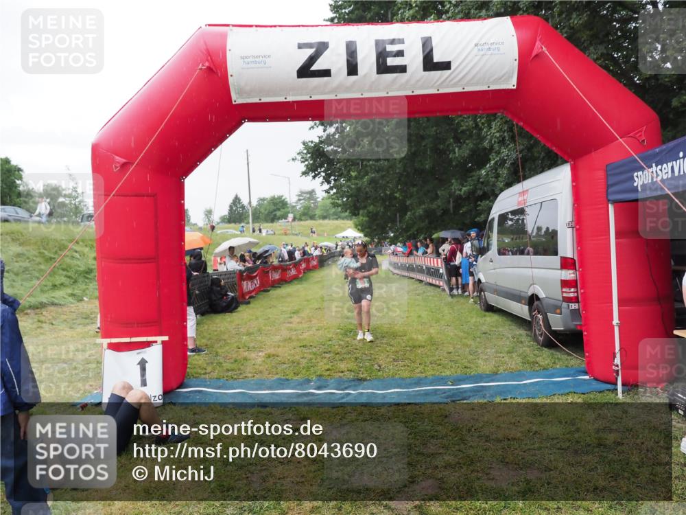21.06.2025 - 27. Vierlanden-Triathlon MichiJ http://msf.ph/oto/8043690 15.06.2026 13:43:31 Ziel 720, 945 meine-sportfotos.de