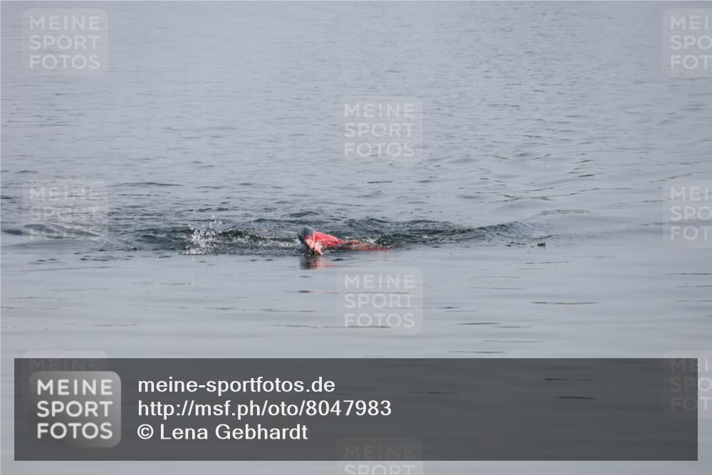 15.06.2025 - 27. Vierlanden-Triathlon Lena Gebhardt http://msf.ph/oto/8047983 15.06.2025 08:57:55 Schwimmen 157 meine-sportfotos.de