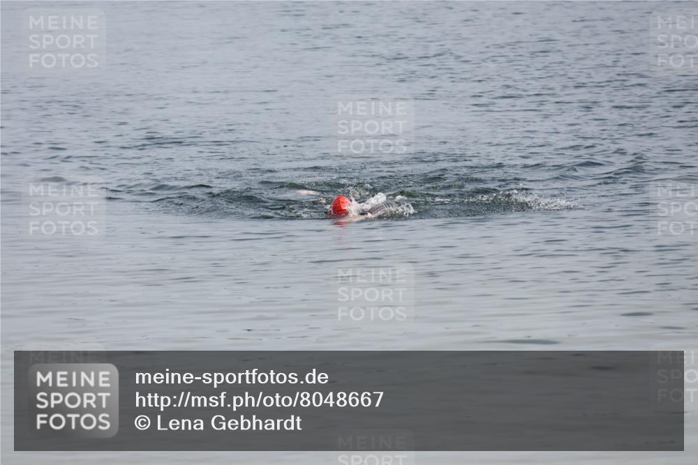 15.06.2025 - 27. Vierlanden-Triathlon Lena Gebhardt http://msf.ph/oto/8048667 15.06.2025 09:05:52 Schwimmen  meine-sportfotos.de