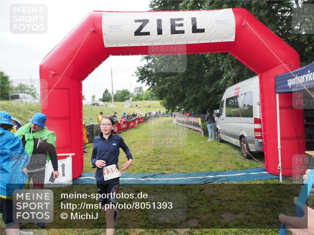 21.06.2025 - 27. Vierlanden-Triathlon MichiJ http://msf.ph/oto/8051393 15.06.2026 15:24:52 Ziel 1342, 1350 meine-sportfotos.de