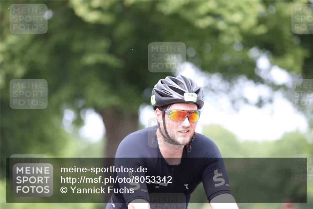 15.06.2025 - 7 Türme Triathlon Yannick Fuchs http://msf.ph/oto/8053342 15.06.2025 13:40:33 Radfahren 1200 meine-sportfotos.de