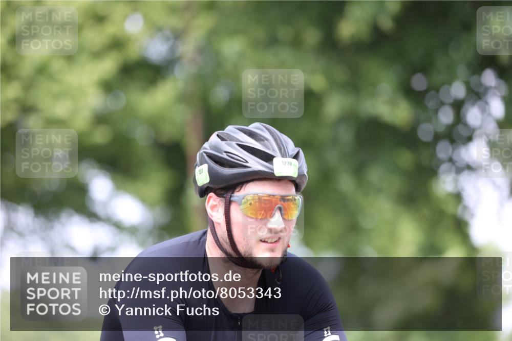 15.06.2025 - 7 Türme Triathlon Yannick Fuchs http://msf.ph/oto/8053343 15.06.2025 13:40:33 Radfahren 200, 1200 meine-sportfotos.de