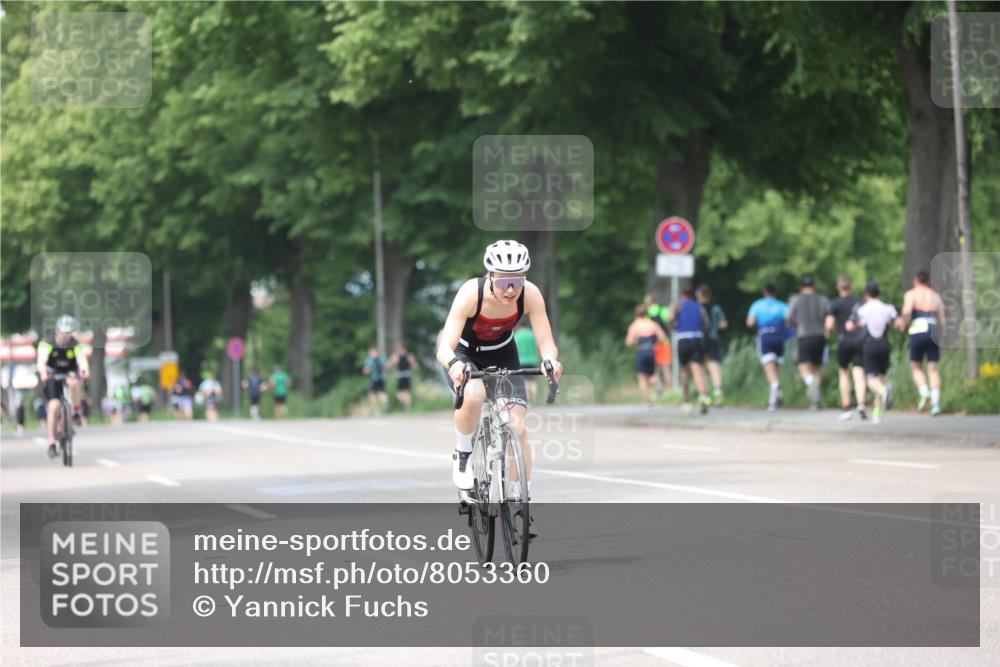 15.06.2025 - 7 Türme Triathlon Yannick Fuchs http://msf.ph/oto/8053360 15.06.2025 13:40:47 Radfahren  meine-sportfotos.de