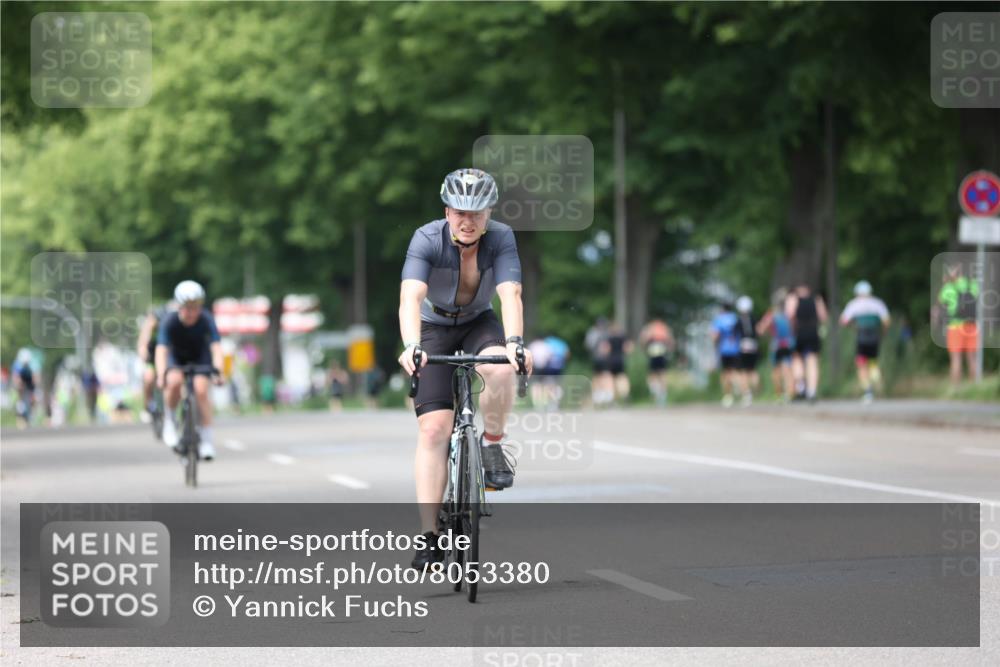 15.06.2025 - 7 Türme Triathlon Yannick Fuchs http://msf.ph/oto/8053380 15.06.2025 13:41:07 Radfahren  meine-sportfotos.de