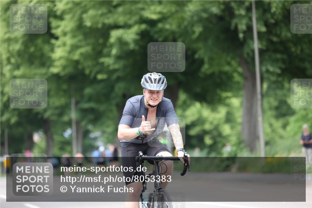 15.06.2025 - 7 Türme Triathlon Yannick Fuchs http://msf.ph/oto/8053383 15.06.2025 13:41:08 Radfahren  meine-sportfotos.de
