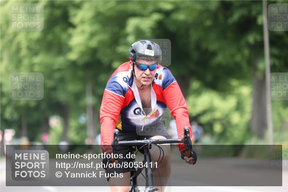 15.06.2025 - 7 Türme Triathlon Yannick Fuchs http://msf.ph/oto/8053411 15.06.2025 13:41:32 Radfahren 704 meine-sportfotos.de