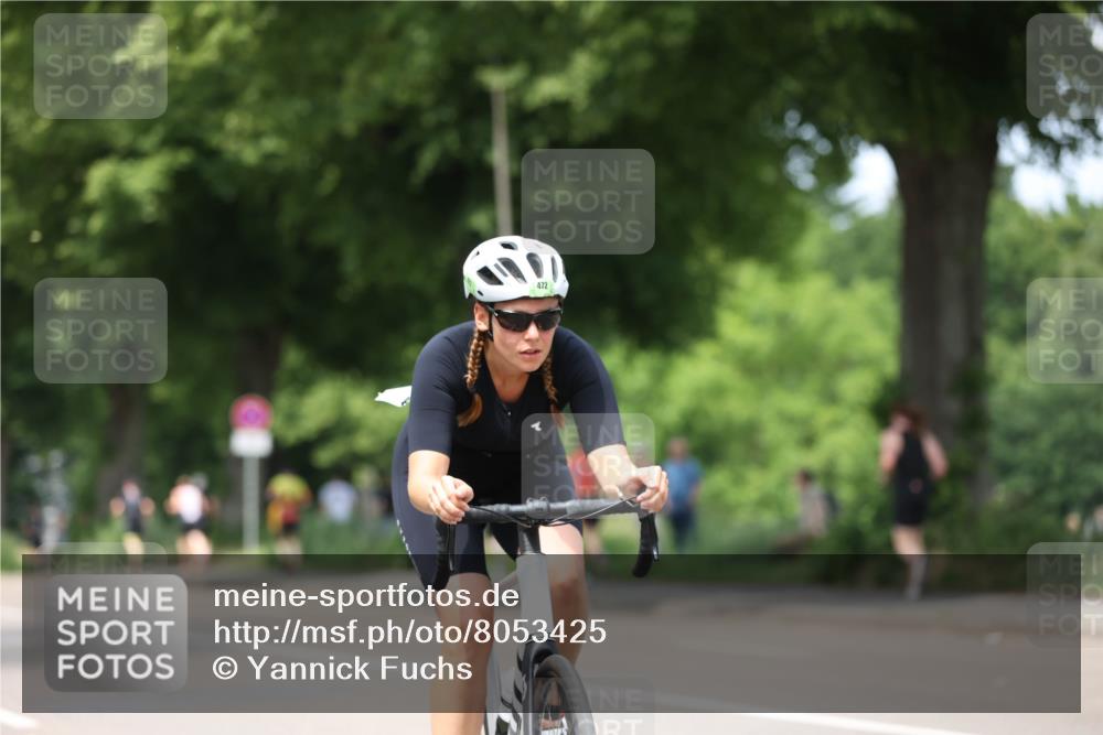 15.06.2025 - 7 Türme Triathlon Yannick Fuchs http://msf.ph/oto/8053425 15.06.2025 13:41:51 Radfahren 472 meine-sportfotos.de