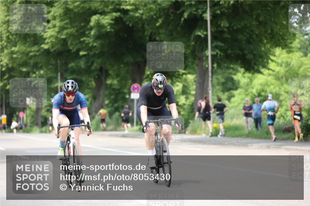 15.06.2025 - 7 Türme Triathlon Yannick Fuchs http://msf.ph/oto/8053430 15.06.2025 13:41:57 Radfahren  meine-sportfotos.de
