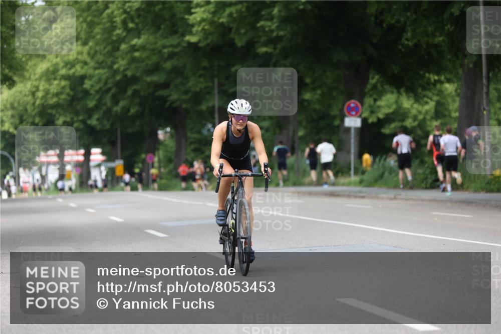 15.06.2025 - 7 Türme Triathlon Yannick Fuchs http://msf.ph/oto/8053453 15.06.2025 13:42:16 Radfahren  meine-sportfotos.de