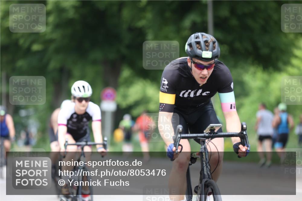 15.06.2025 - 7 Türme Triathlon Yannick Fuchs http://msf.ph/oto/8053476 15.06.2025 13:42:37 Radfahren 14, 122 meine-sportfotos.de