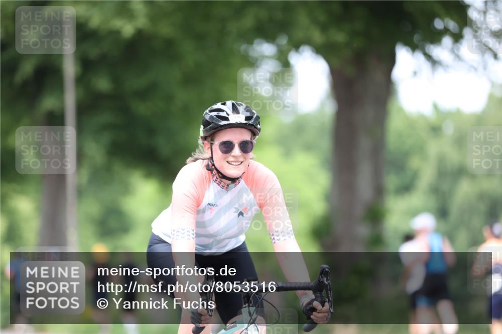 15.06.2025 - 7 Türme Triathlon Yannick Fuchs http://msf.ph/oto/8053516 15.06.2025 13:43:04 Radfahren  meine-sportfotos.de