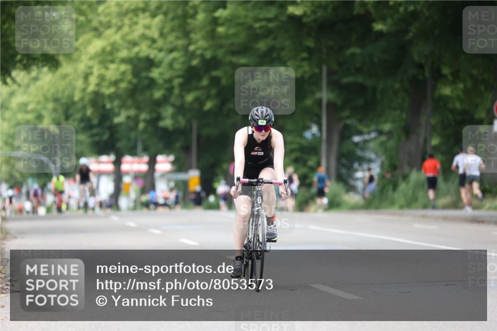 15.06.2025 - 7 Türme Triathlon Yannick Fuchs http://msf.ph/oto/8053573 15.06.2025 13:43:42 Radfahren  meine-sportfotos.de
