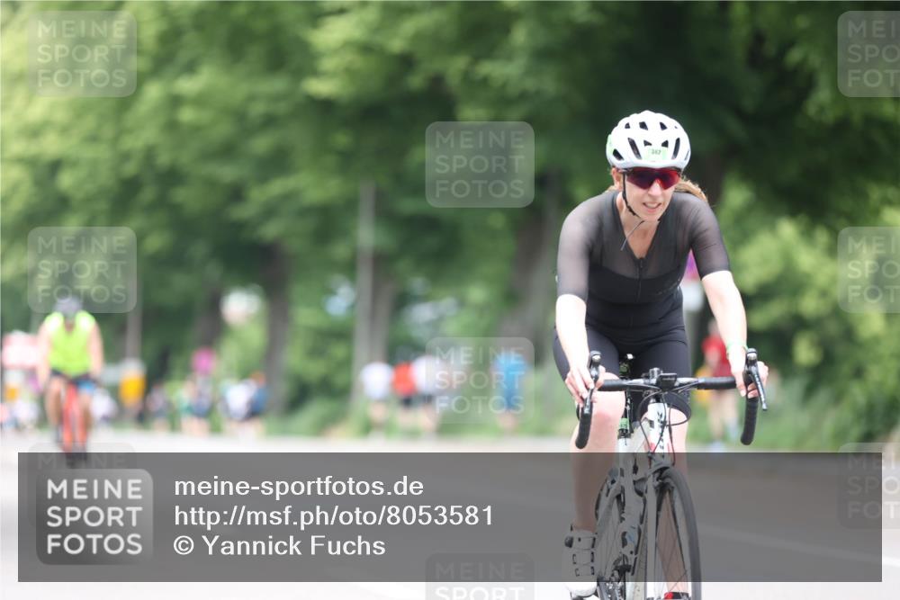 15.06.2025 - 7 Türme Triathlon Yannick Fuchs http://msf.ph/oto/8053581 15.06.2025 13:43:49 Radfahren  meine-sportfotos.de