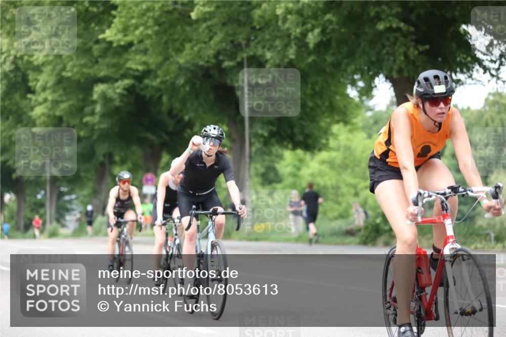 15.06.2025 - 7 Türme Triathlon Yannick Fuchs http://msf.ph/oto/8053613 15.06.2025 13:44:06 Radfahren  meine-sportfotos.de