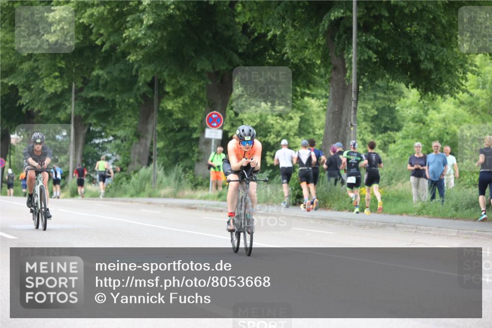 15.06.2025 - 7 Türme Triathlon Yannick Fuchs http://msf.ph/oto/8053668 15.06.2025 13:44:50 Radfahren  meine-sportfotos.de