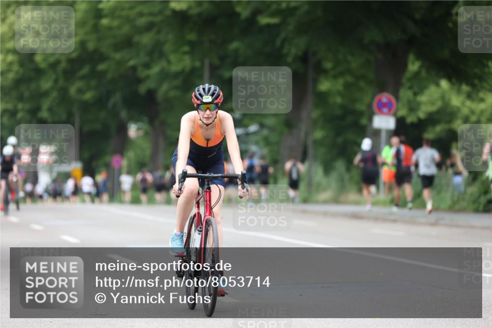 15.06.2025 - 7 Türme Triathlon Yannick Fuchs http://msf.ph/oto/8053714 15.06.2025 13:45:30 Radfahren  meine-sportfotos.de