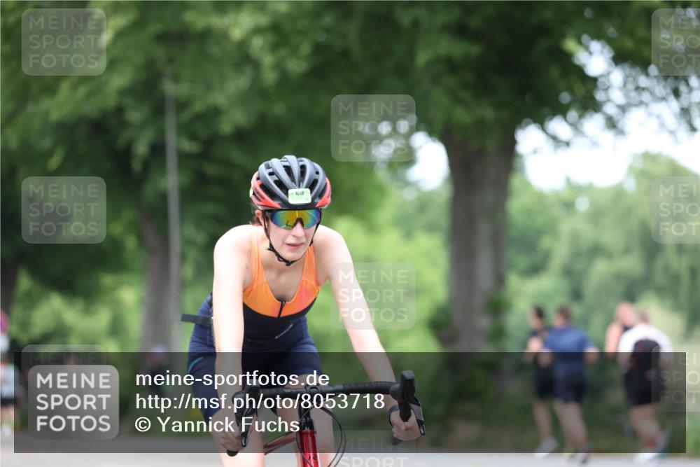 15.06.2025 - 7 Türme Triathlon Yannick Fuchs http://msf.ph/oto/8053718 15.06.2025 13:45:31 Radfahren 1018 meine-sportfotos.de