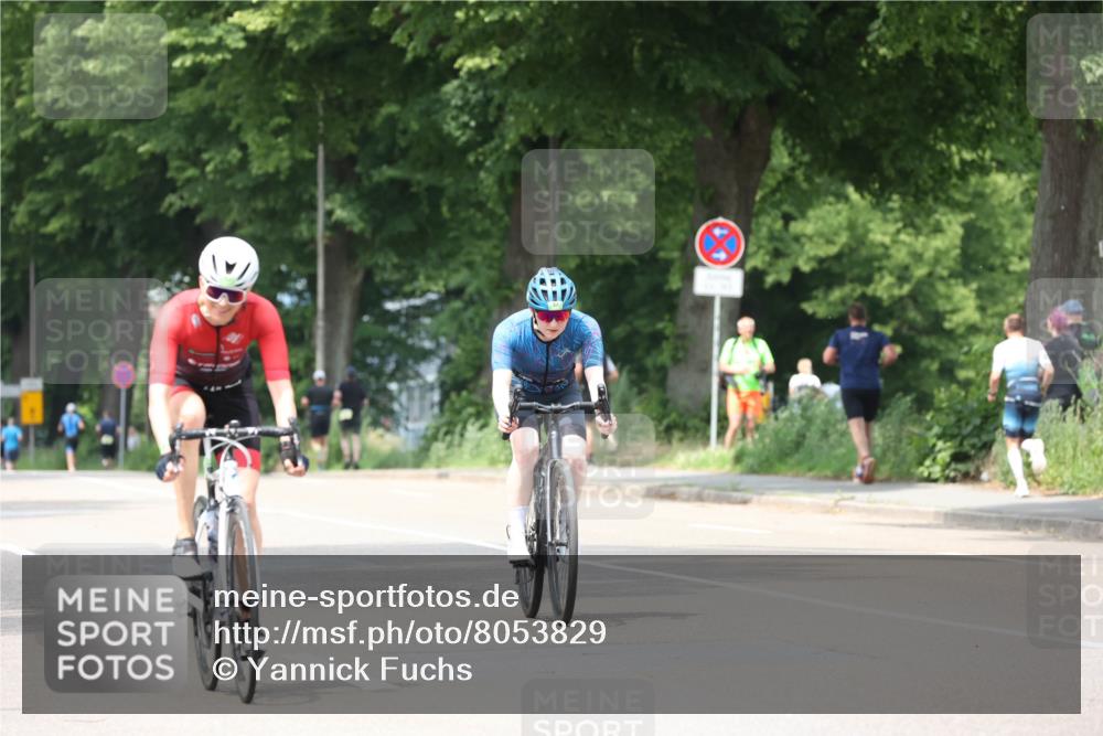 15.06.2025 - 7 Türme Triathlon Yannick Fuchs http://msf.ph/oto/8053829 15.06.2025 13:46:40 Radfahren  meine-sportfotos.de