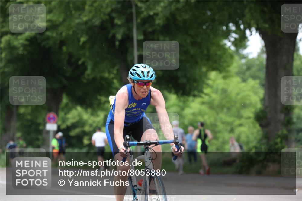 15.06.2025 - 7 Türme Triathlon Yannick Fuchs http://msf.ph/oto/8053880 15.06.2025 13:47:20 Radfahren  meine-sportfotos.de