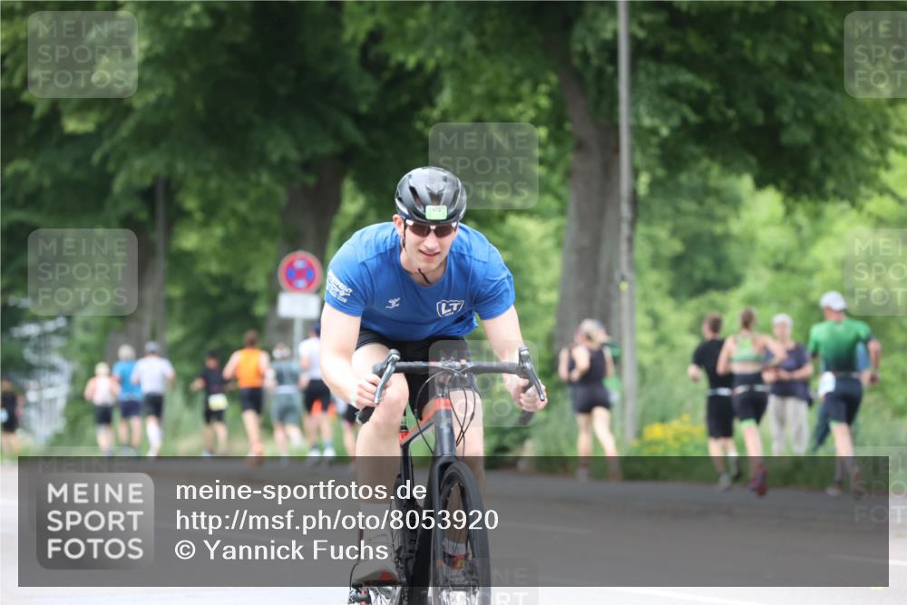 15.06.2025 - 7 Türme Triathlon Yannick Fuchs http://msf.ph/oto/8053920 15.06.2025 13:47:43 Radfahren  meine-sportfotos.de