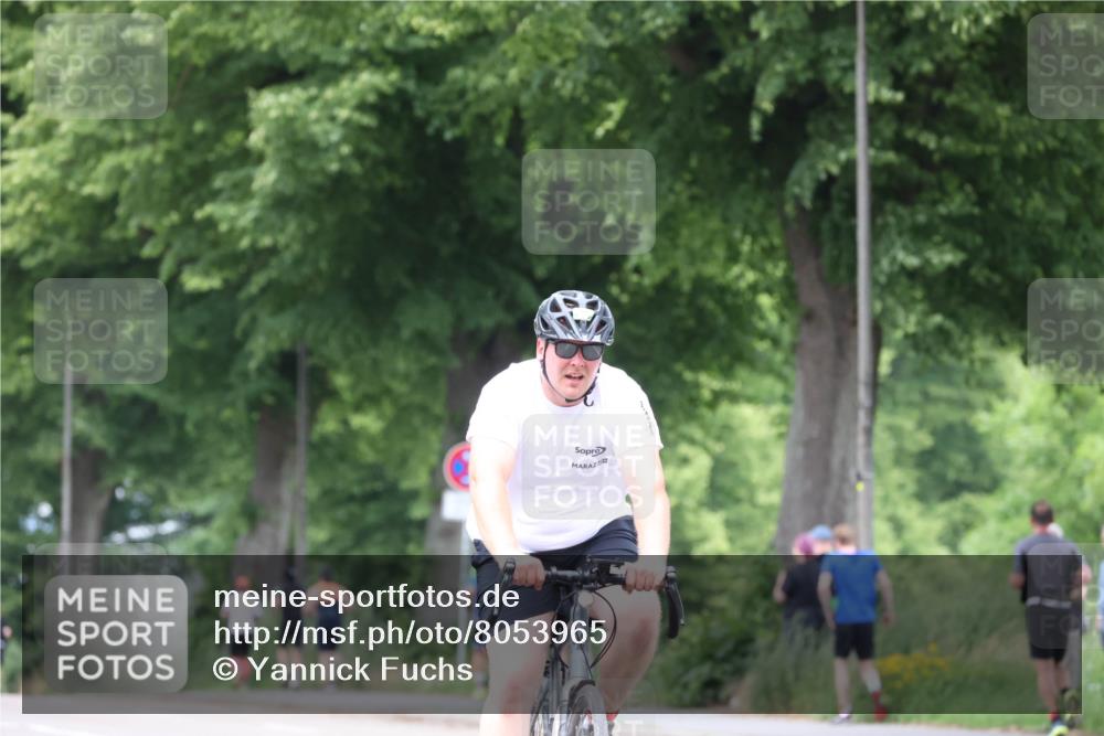15.06.2025 - 7 Türme Triathlon Yannick Fuchs http://msf.ph/oto/8053965 15.06.2025 13:48:07 Radfahren  meine-sportfotos.de