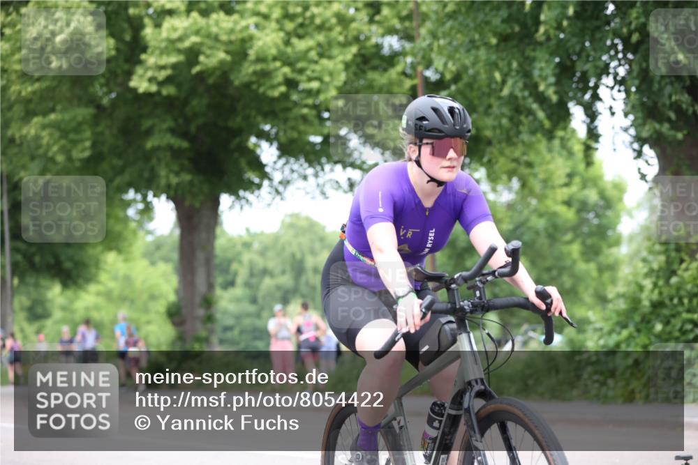 15.06.2025 - 7 Türme Triathlon Yannick Fuchs http://msf.ph/oto/8054422 15.06.2025 13:52:53 Radfahren  meine-sportfotos.de