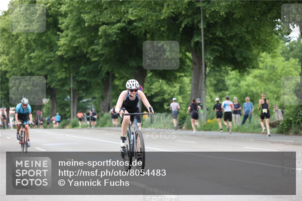 15.06.2025 - 7 Türme Triathlon Yannick Fuchs http://msf.ph/oto/8054483 15.06.2025 13:53:23 Radfahren  meine-sportfotos.de
