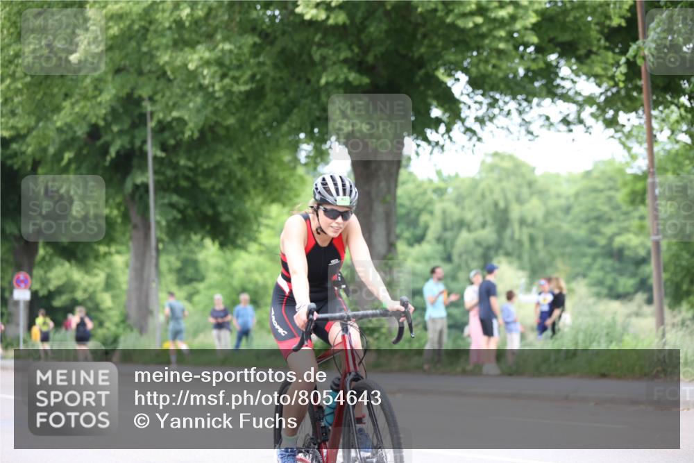 15.06.2025 - 7 Türme Triathlon Yannick Fuchs http://msf.ph/oto/8054643 15.06.2025 13:55:30 Radfahren  meine-sportfotos.de