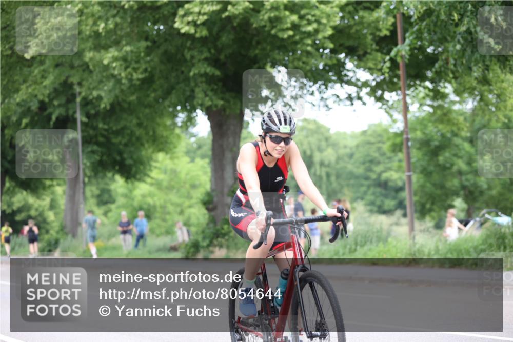 15.06.2025 - 7 Türme Triathlon Yannick Fuchs http://msf.ph/oto/8054644 15.06.2025 13:55:30 Radfahren  meine-sportfotos.de