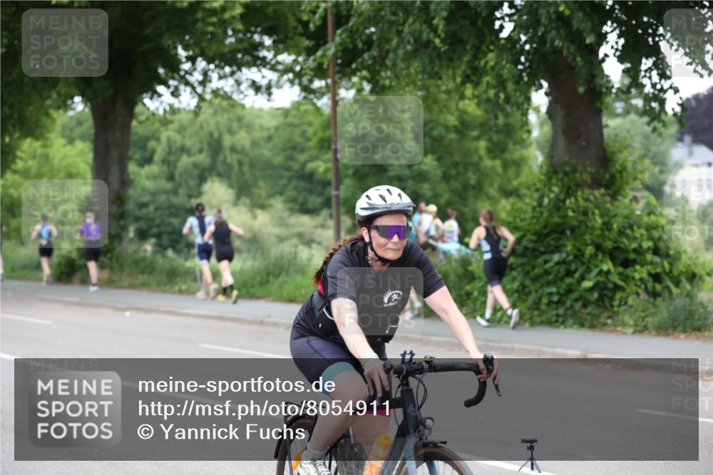 15.06.2025 - 7 Türme Triathlon Yannick Fuchs http://msf.ph/oto/8054911 15.06.2025 14:02:56 Radfahren  meine-sportfotos.de