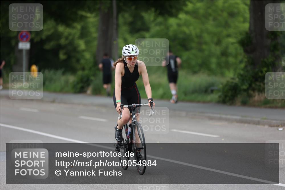 15.06.2025 - 7 Türme Triathlon Yannick Fuchs http://msf.ph/oto/8054984 15.06.2025 14:11:02 Radfahren  meine-sportfotos.de