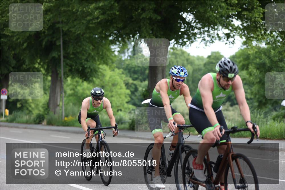 15.06.2025 - 7 Türme Triathlon Yannick Fuchs http://msf.ph/oto/8055018 15.06.2025 09:44:34 Radfahren  meine-sportfotos.de