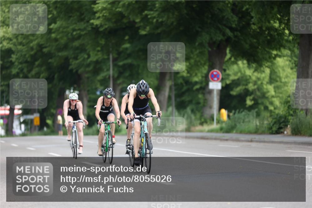 15.06.2025 - 7 Türme Triathlon Yannick Fuchs http://msf.ph/oto/8055026 15.06.2025 09:47:27 Radfahren  meine-sportfotos.de
