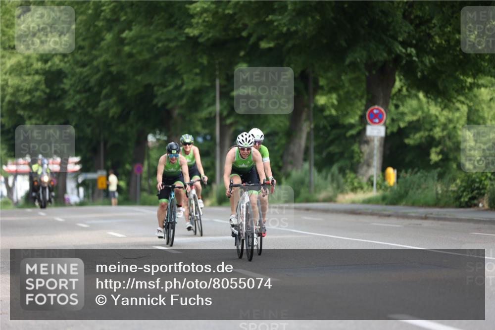 15.06.2025 - 7 Türme Triathlon Yannick Fuchs http://msf.ph/oto/8055074 15.06.2025 09:48:47 Radfahren  meine-sportfotos.de